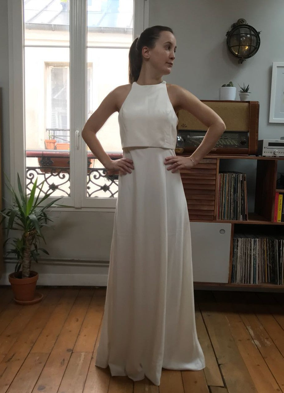 BHLDN Jill Stuart Iva Crepe Maxi