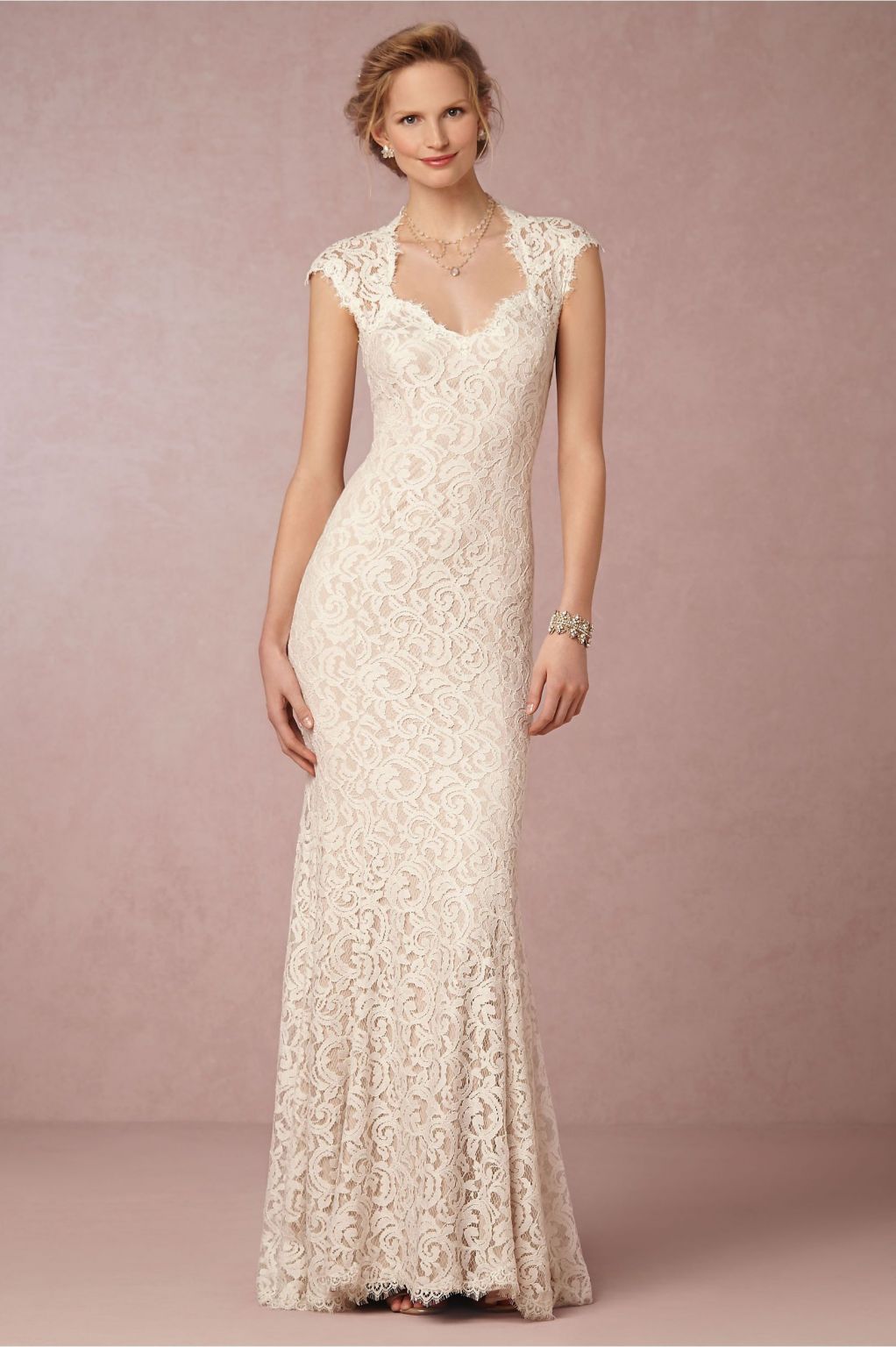 BHLDN Marivana Gown Tadashi Shoji – Nearly Newlywed