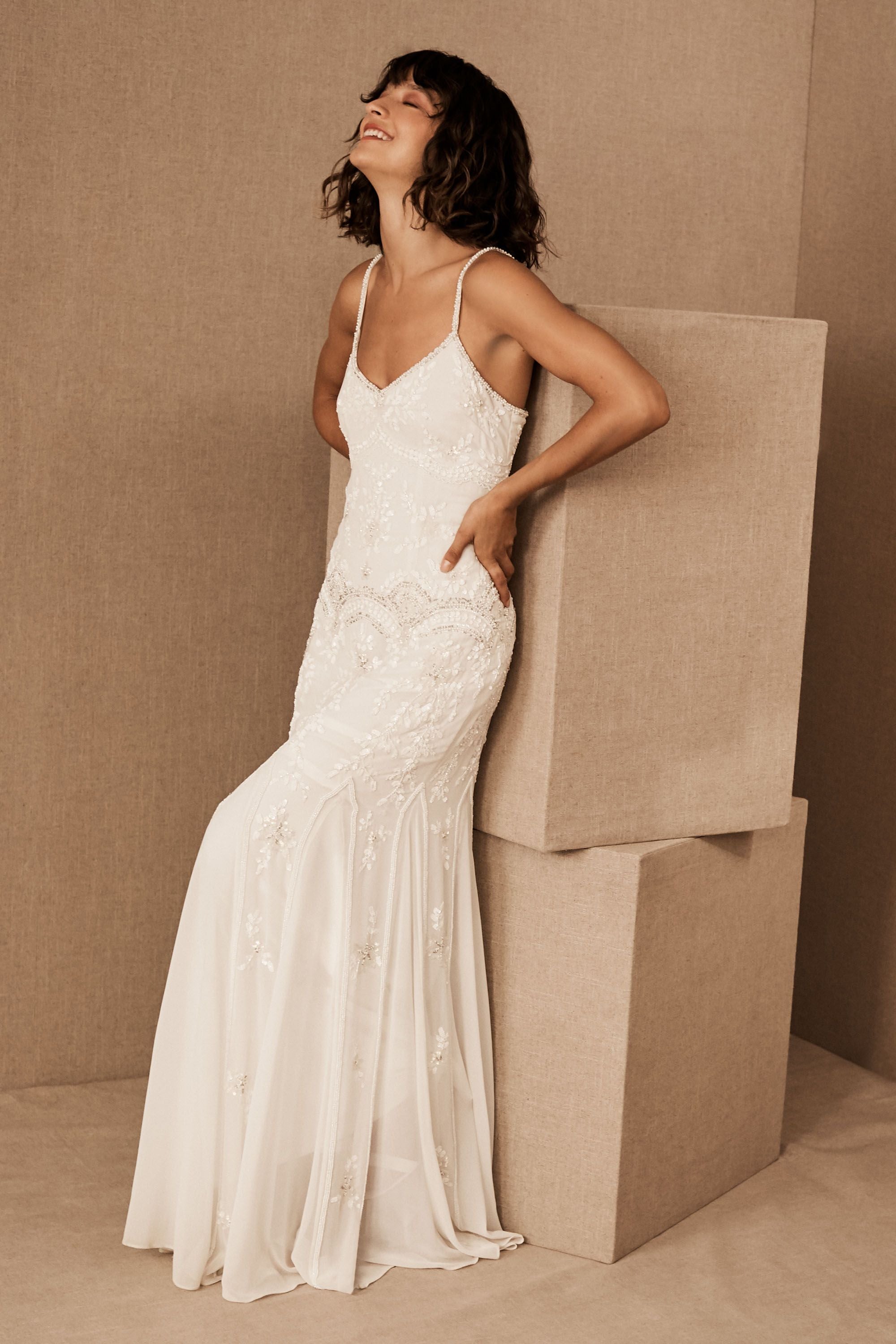 BHLDN Naomi Gown LM Mignon – Nearly Newlywed - Main Image