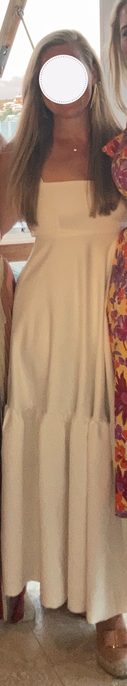 Camilyn Beth Monstera Empire Rehearsal Dinner Dress