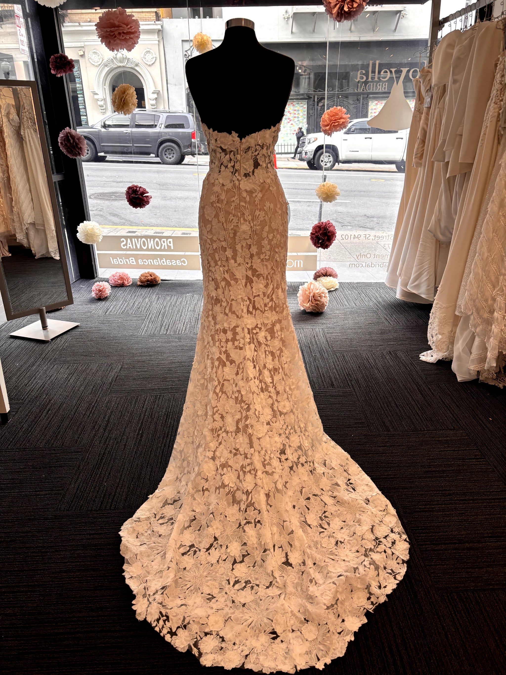 Casablanca 2481 w/ Overskirt – Nearly Newlywed