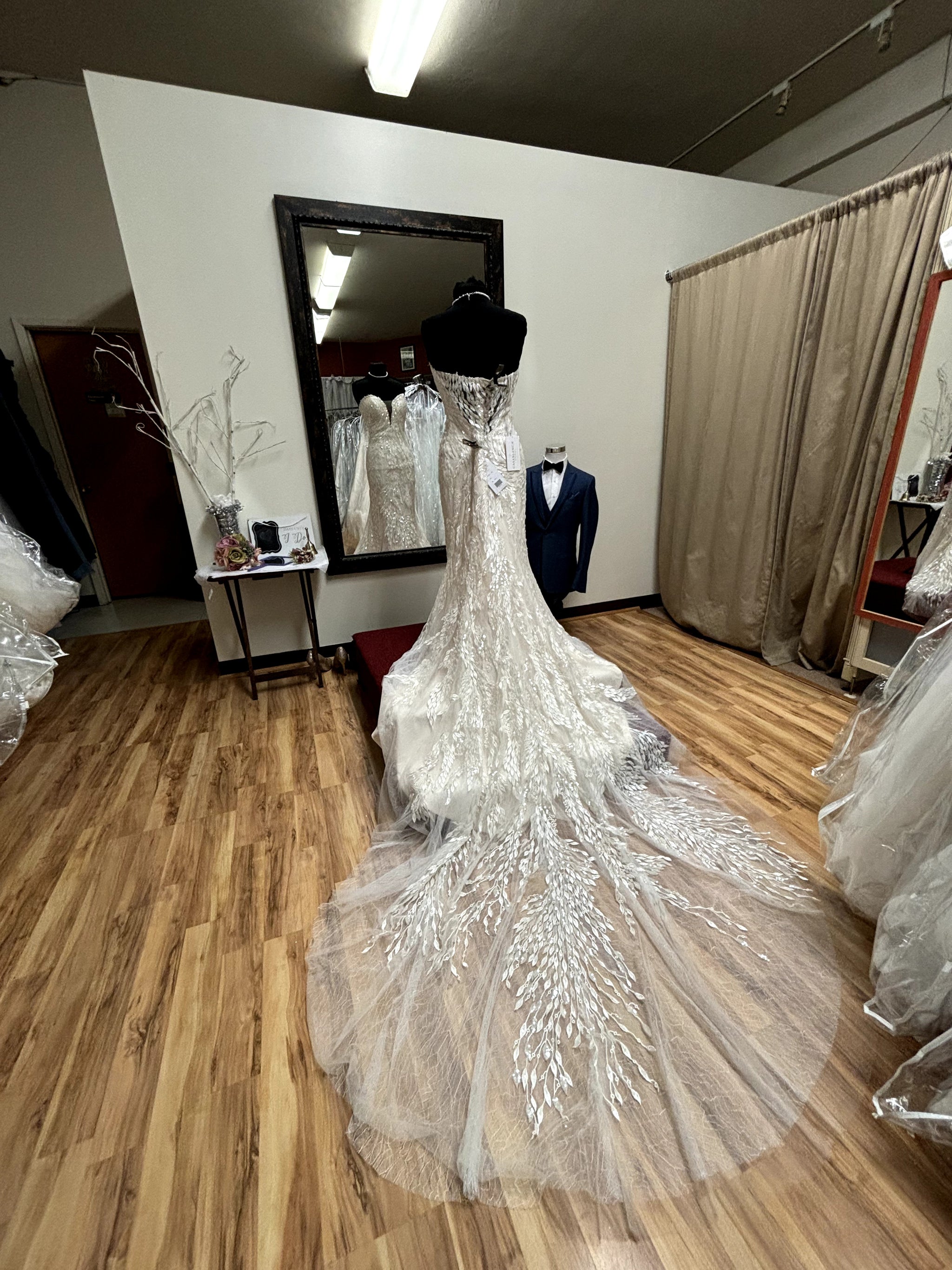 casablanca champagne wedding dress Casablanca Bridal, 2399 Annika Champagne Wedding Dress Save 68%