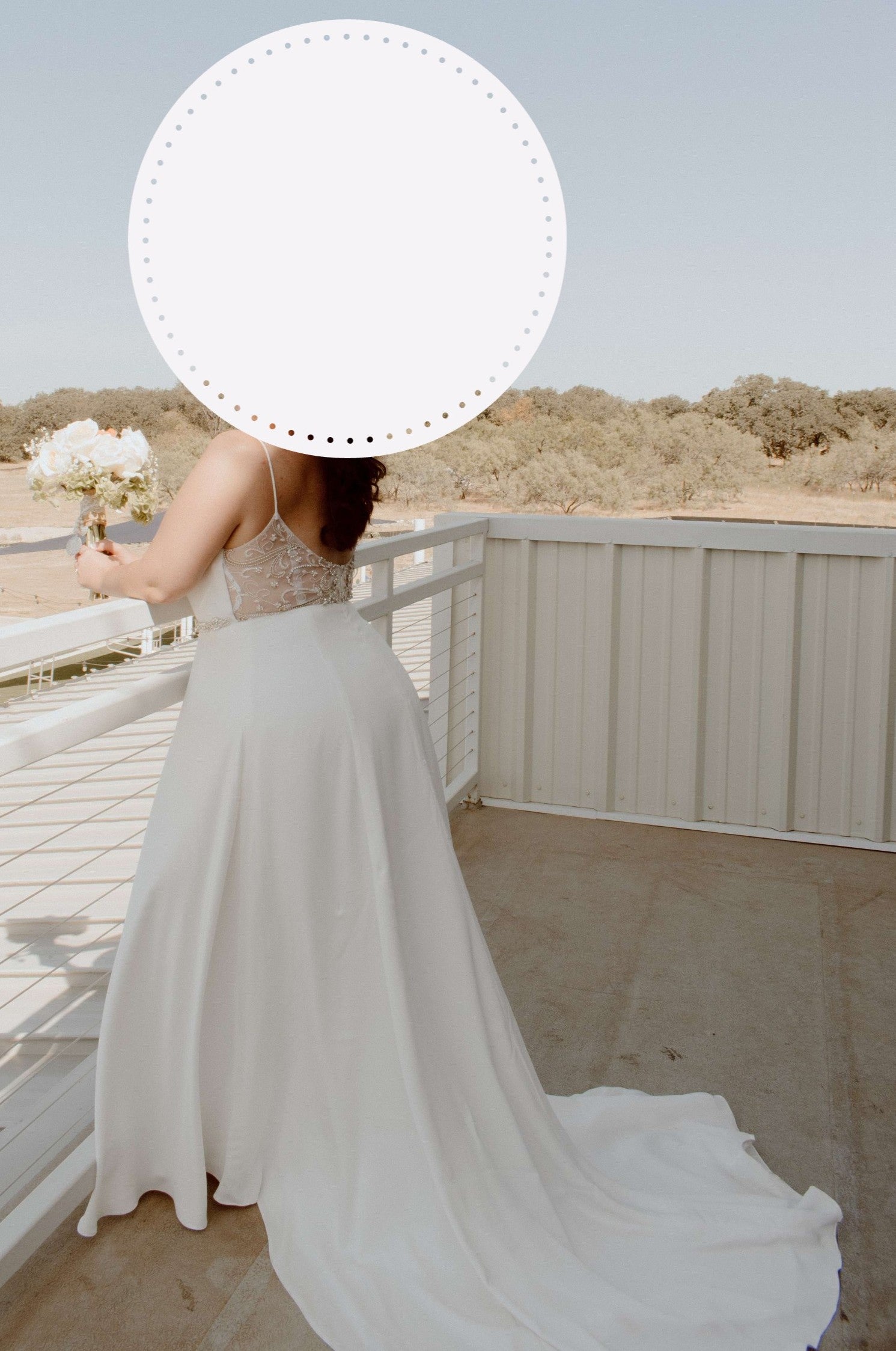 david's bridal backless wedding dress DAVID'S BRIDAL COLLECTION off shoulder satin gown wedding dress - bright white 4