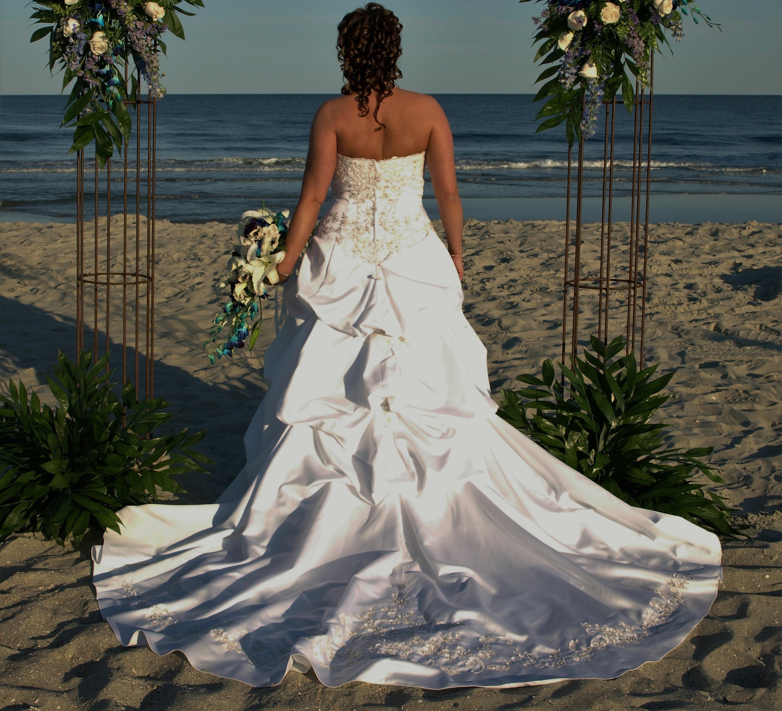 David's Bridal アメリカ製ウェディングドレス US ベール付き David's Bridal アメリカ製ウェディングドレス US ベール付き