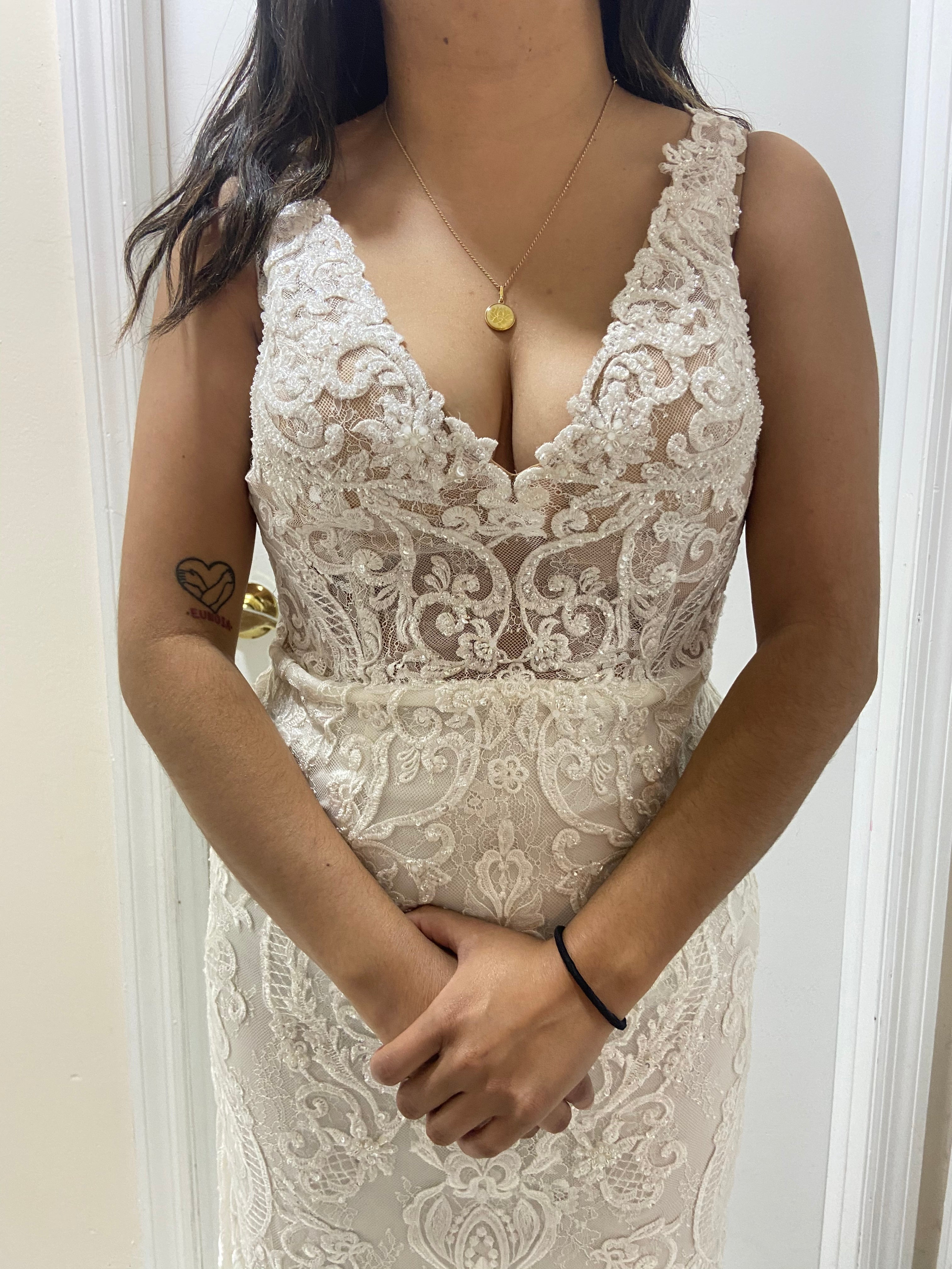 David's Bridal SWG772