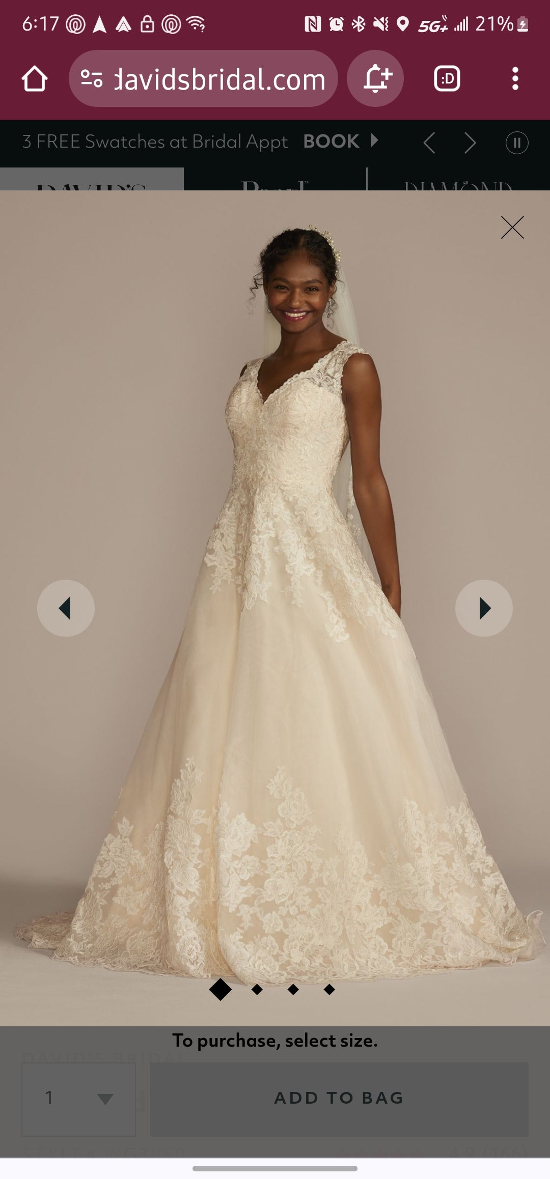 Davids bridal wedding best sale