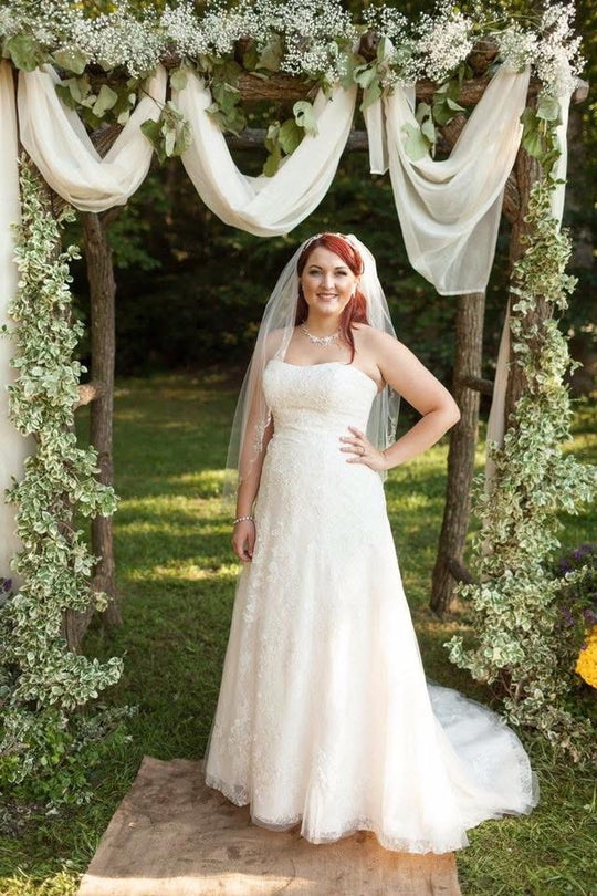 David's Bridal WG 3755