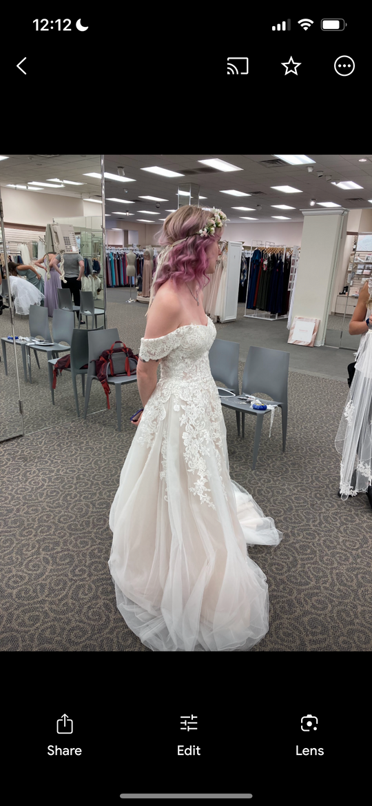 David's Bridal WG3861