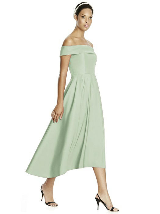slim fit dress slacks Dessy 4513 – Nearly Newlywed