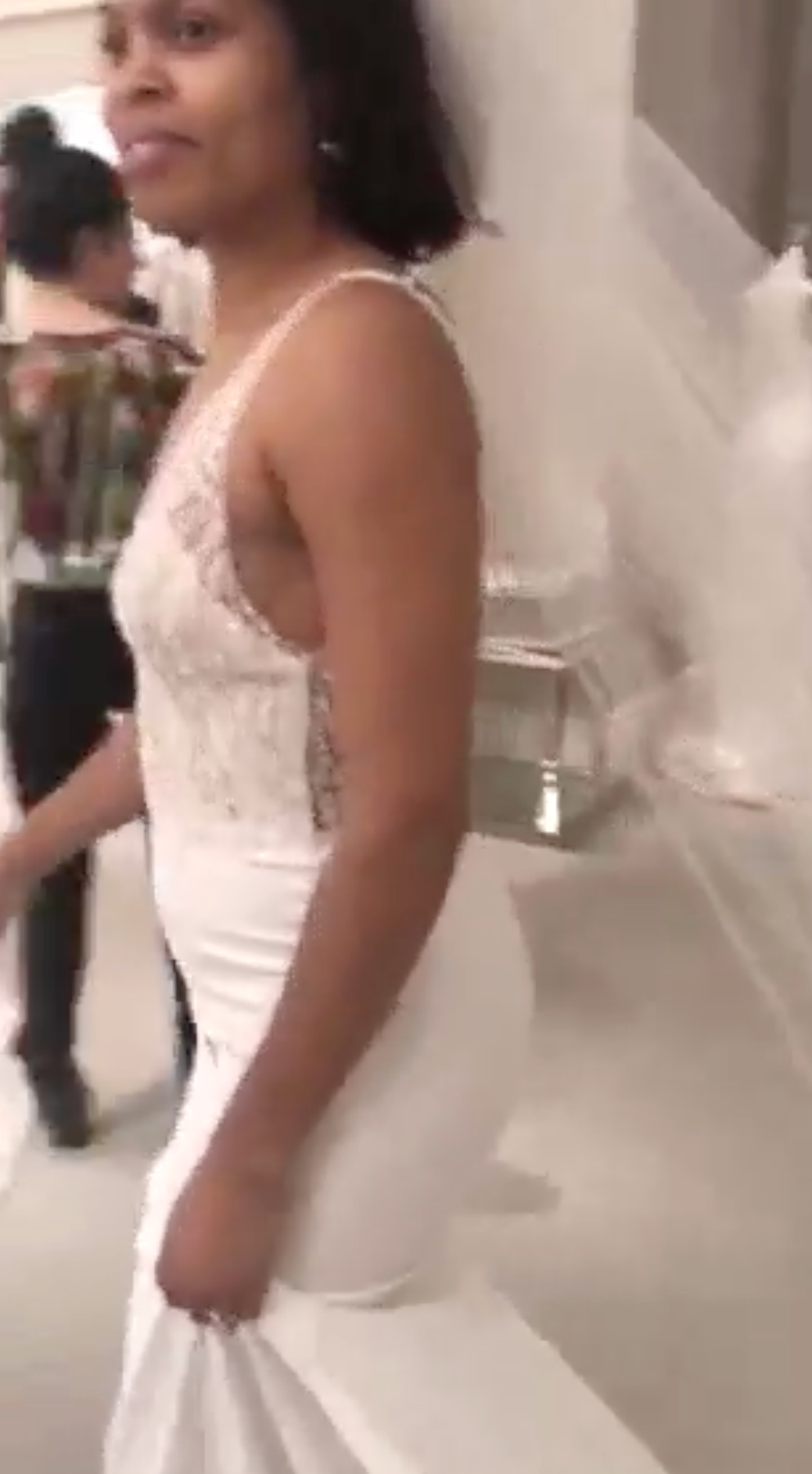 Enaura Enaura Bridal, Jane, #ES851 and matching veil #BV1859