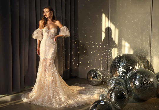 Galia Lahav Jet from the shine collection.