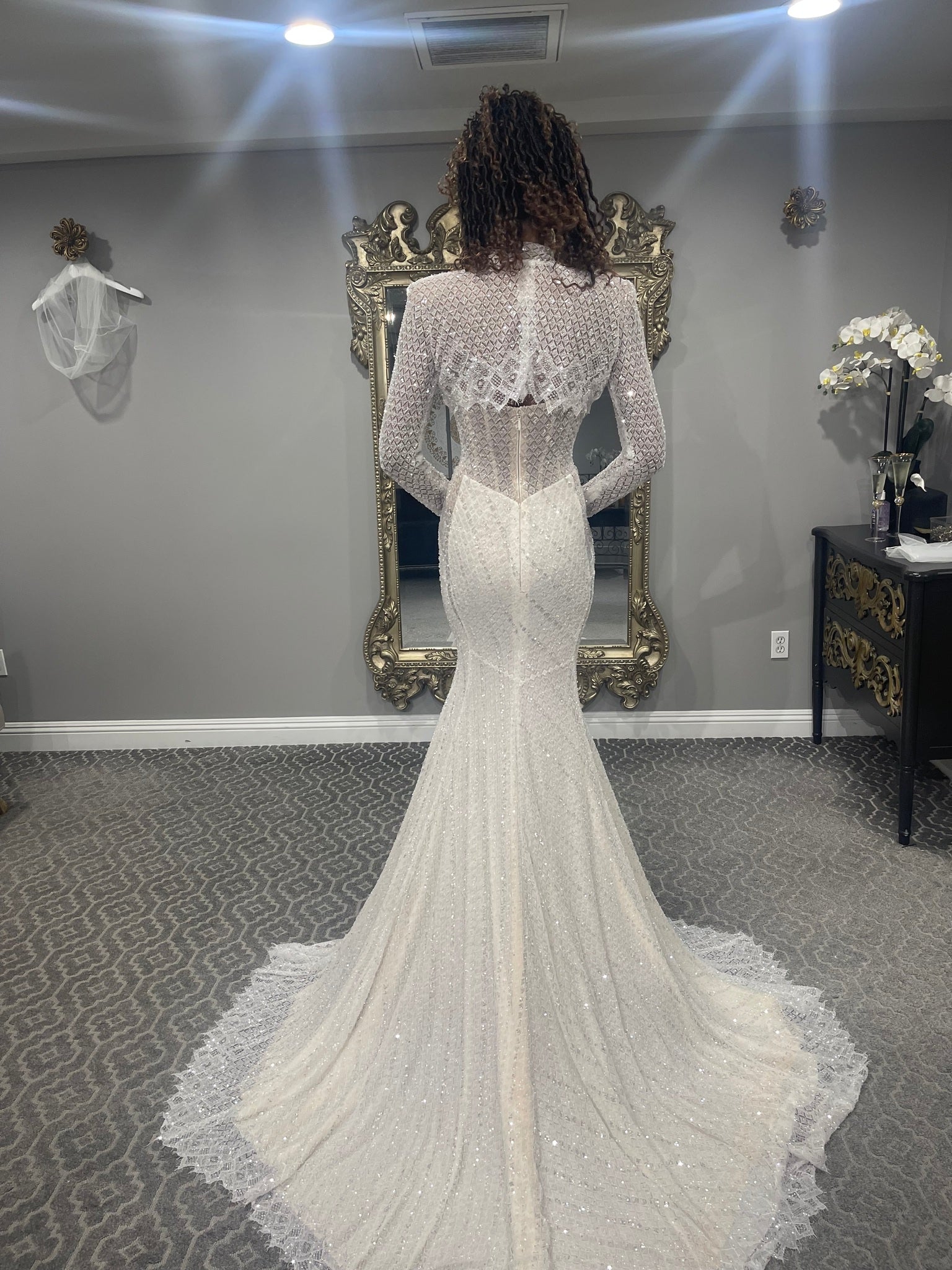 galia lahav long sleeve lace wedding dress Galia Lahav Tokyo – Nearly Newlywed