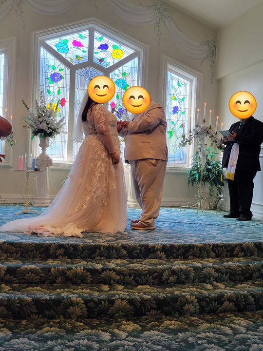 Galina STYLE# SWG820  Illusion Long Sleeve Wedding Dress