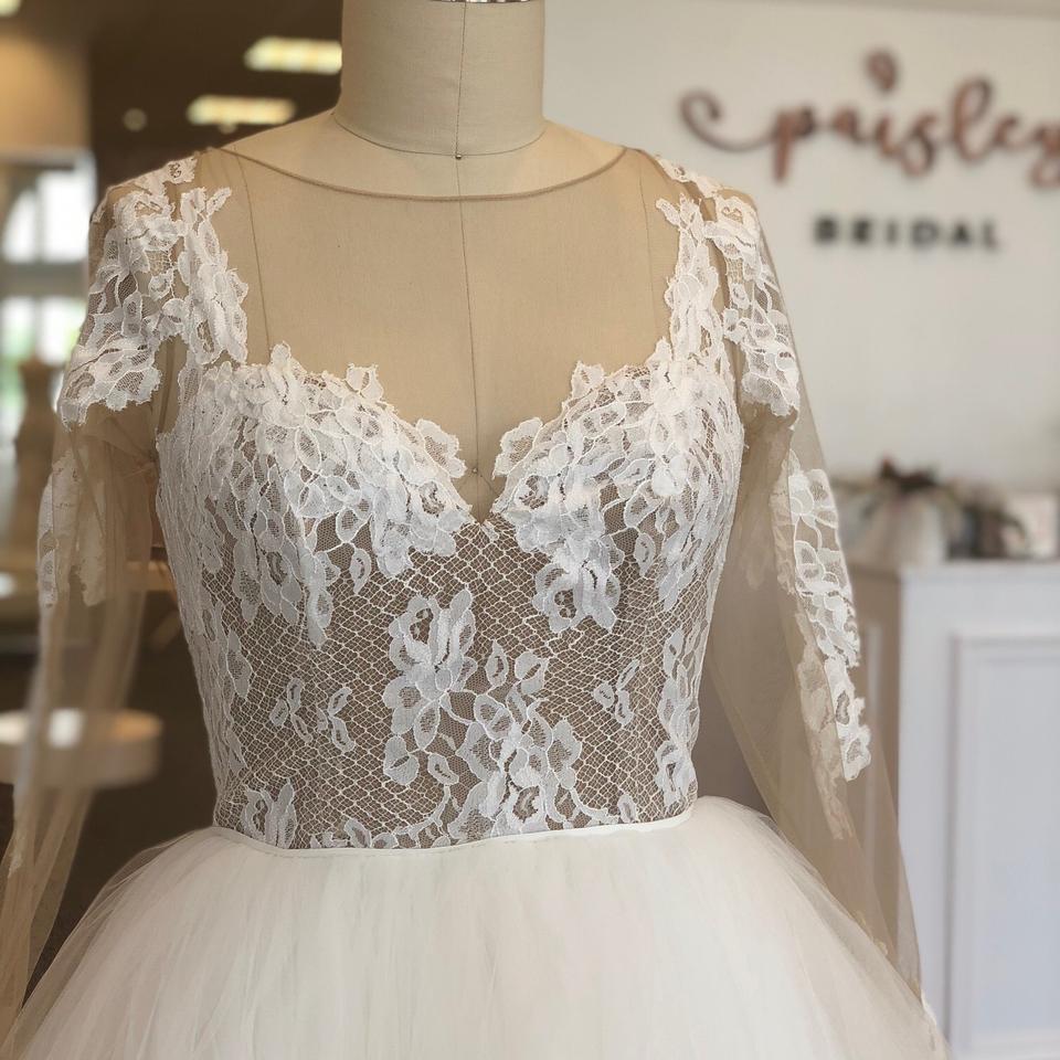 hayley paige long sleeve lace wedding dress Hayley Paige Pippa 1652