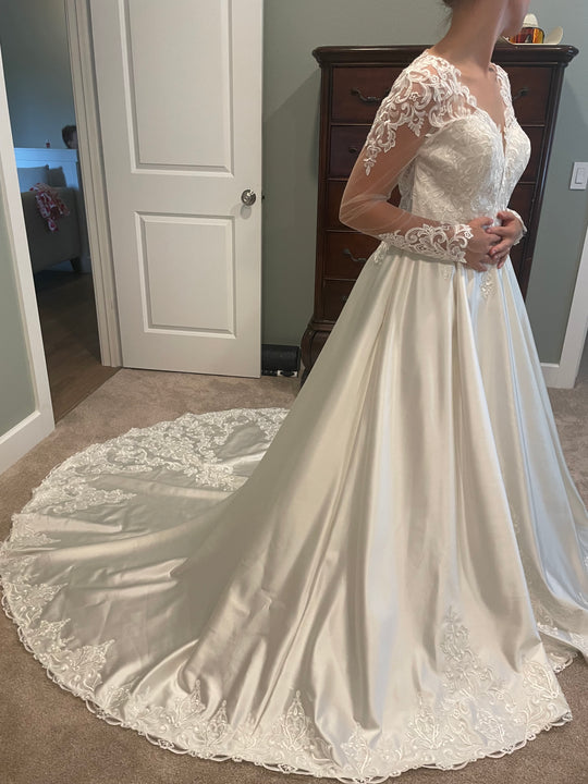 Impression A-line vintage long sleeve