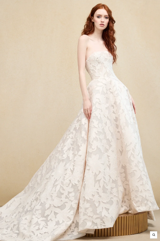 Ines Di Santo Canto Dress & Veil