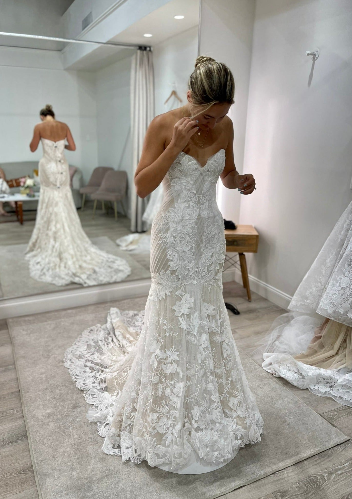 How much are ines di santo wedding dresses hotsell