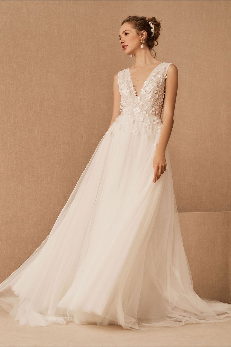 Jenny Yoo Elena Gown BHLDN Jenny Yoo Elena Gown BHLDN