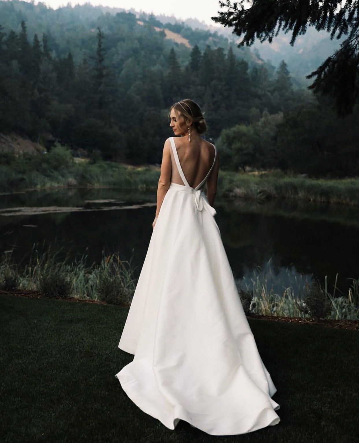 Jenny Yoo Octavia Gown BHLDN Nearly Newlywed