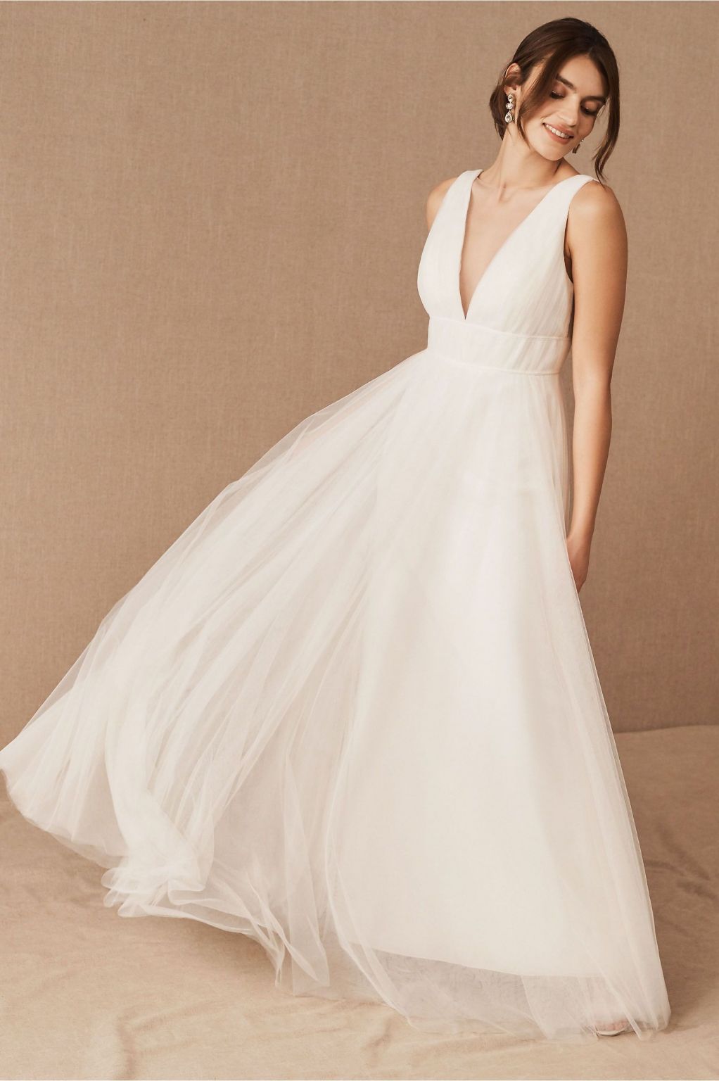 Jenny Yoo Sarita Dress BHLDN Nearly Newlywed