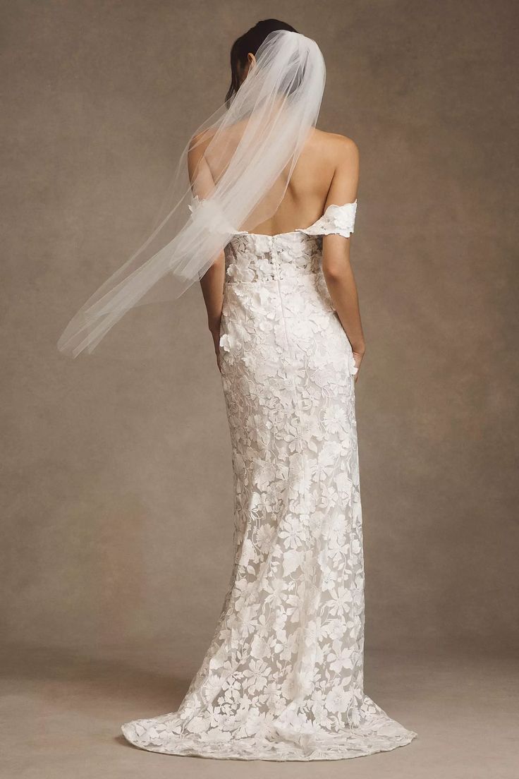 jenny yoo off the shoulder dress Jenny Yoo Josephine – Nearly Newlywed