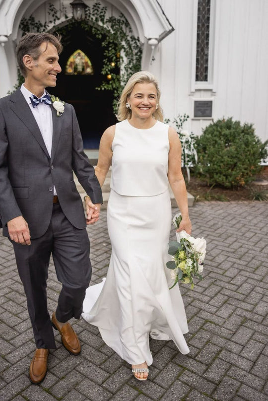 Jenny Yoo Ahna Top & Oda Skirt