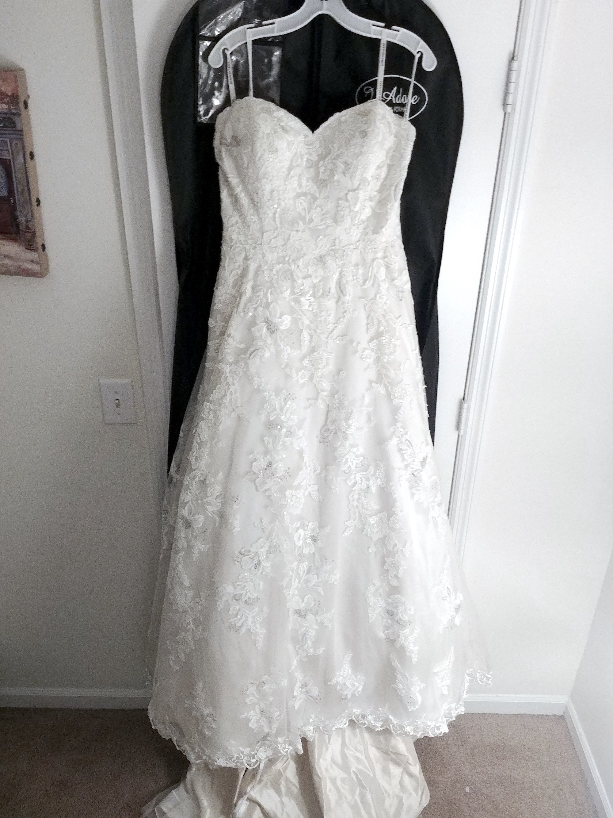 Alexander Clearance Justin Alexander Tea Length Wedding Dress