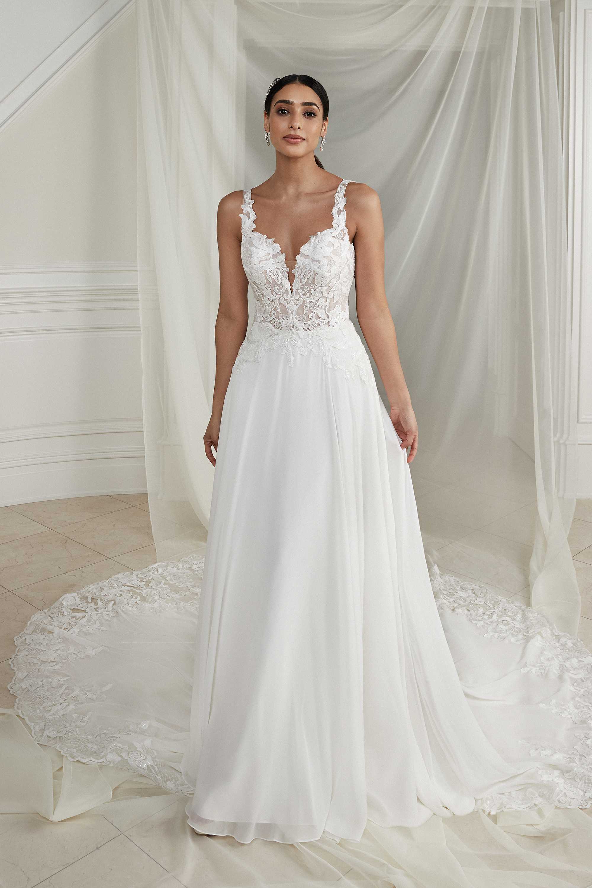 Justin Alexander 88279 Elyse – Nearly Newlywed