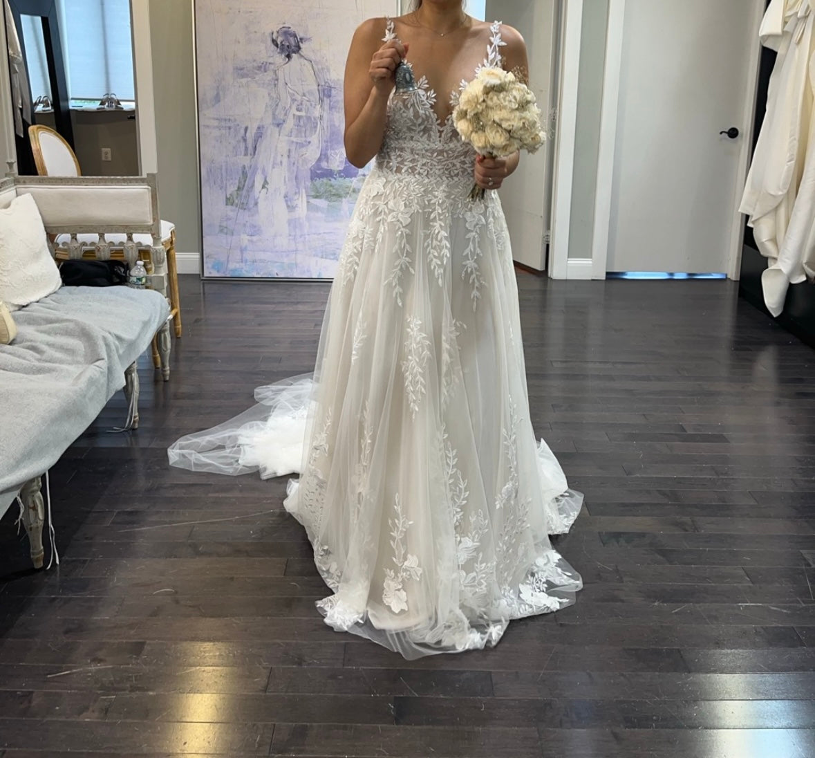 Justin Alexander Style 88122 – Nearly Newlywed