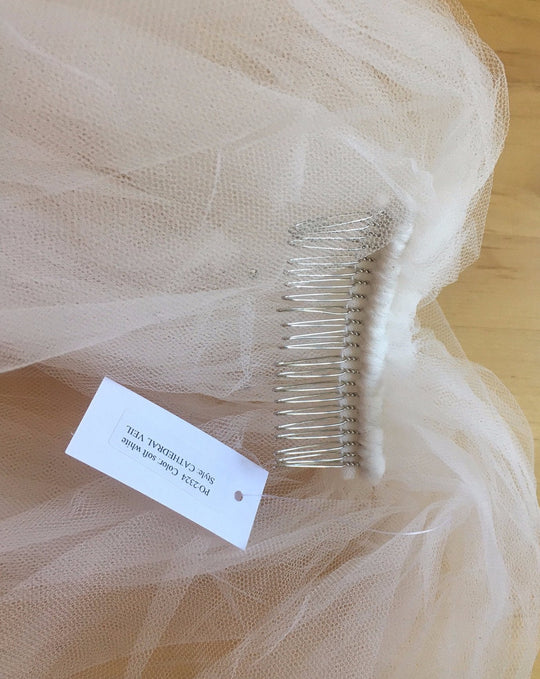 Kirstie Kelly Cathedral Veil with crystals