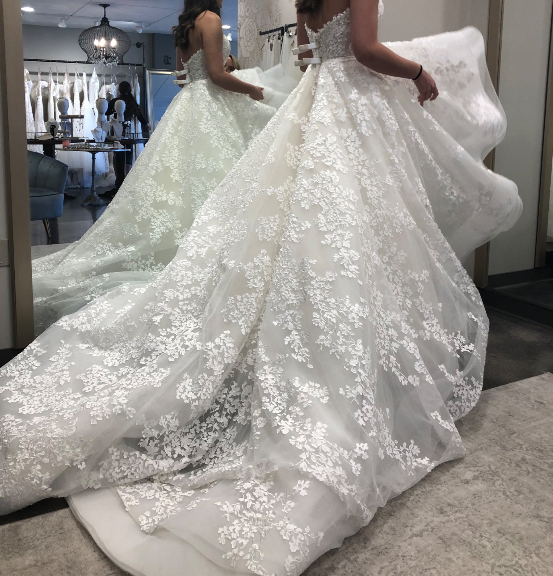 Kleinfeld Say Yes To The Dress Lazaro Kleinfeld Ashley Say Yes To
