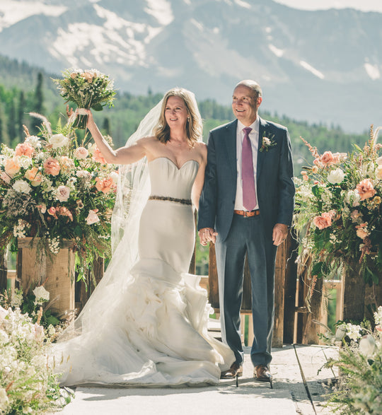 Leah Da Gloria Handmade Trumpet Gown