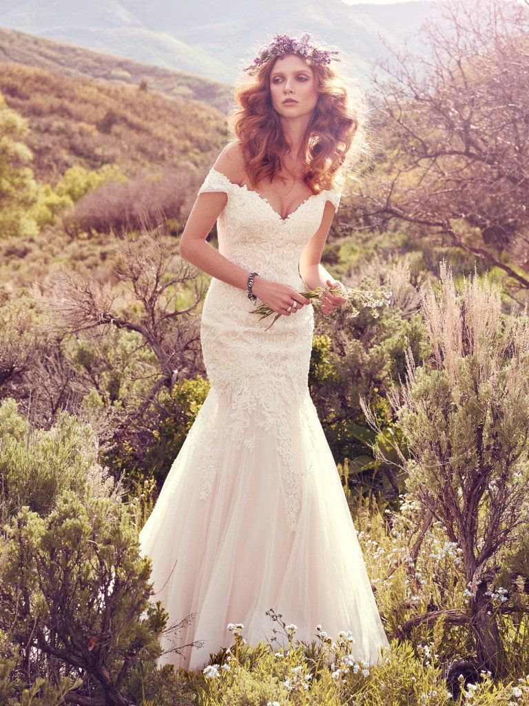 slim fit dress slacks Maggie Sottero Petra