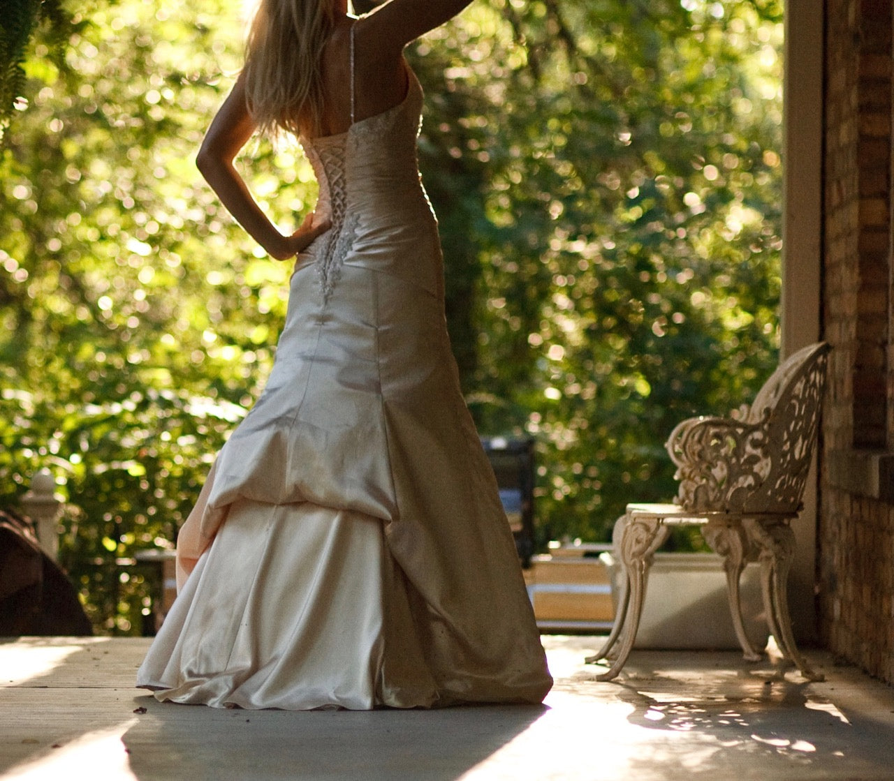 maggie sottero gold dress Suzanne, Maggie Sottero dress