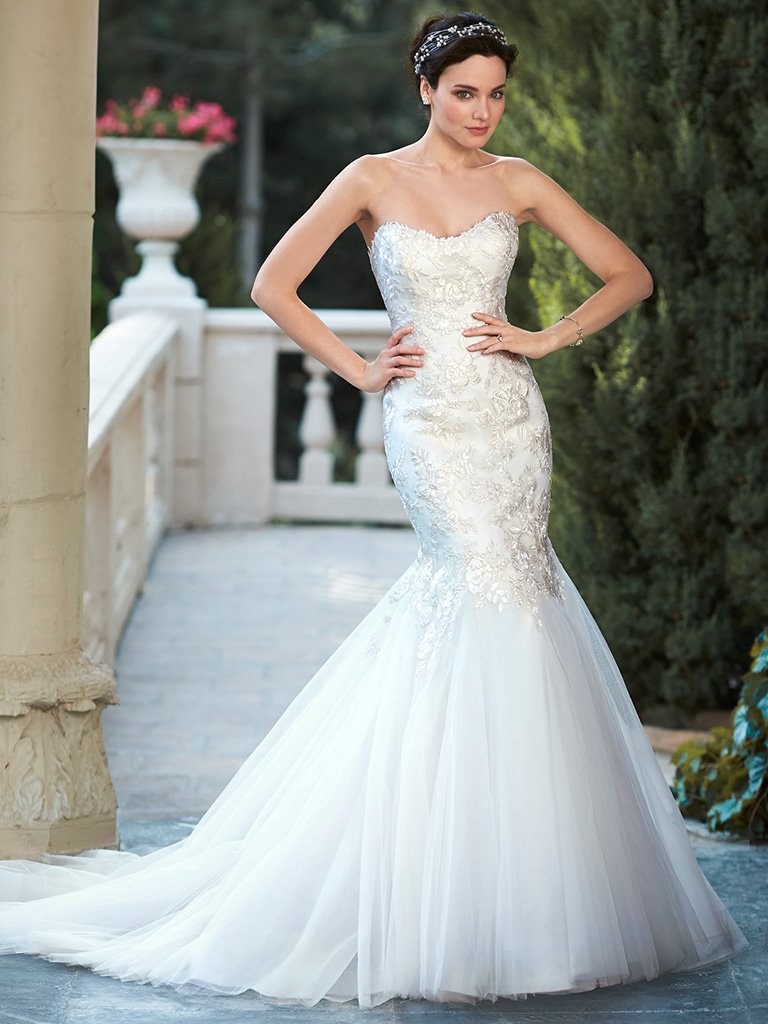 maggie sottero mermaid wedding dress Maggie Sottero Elena