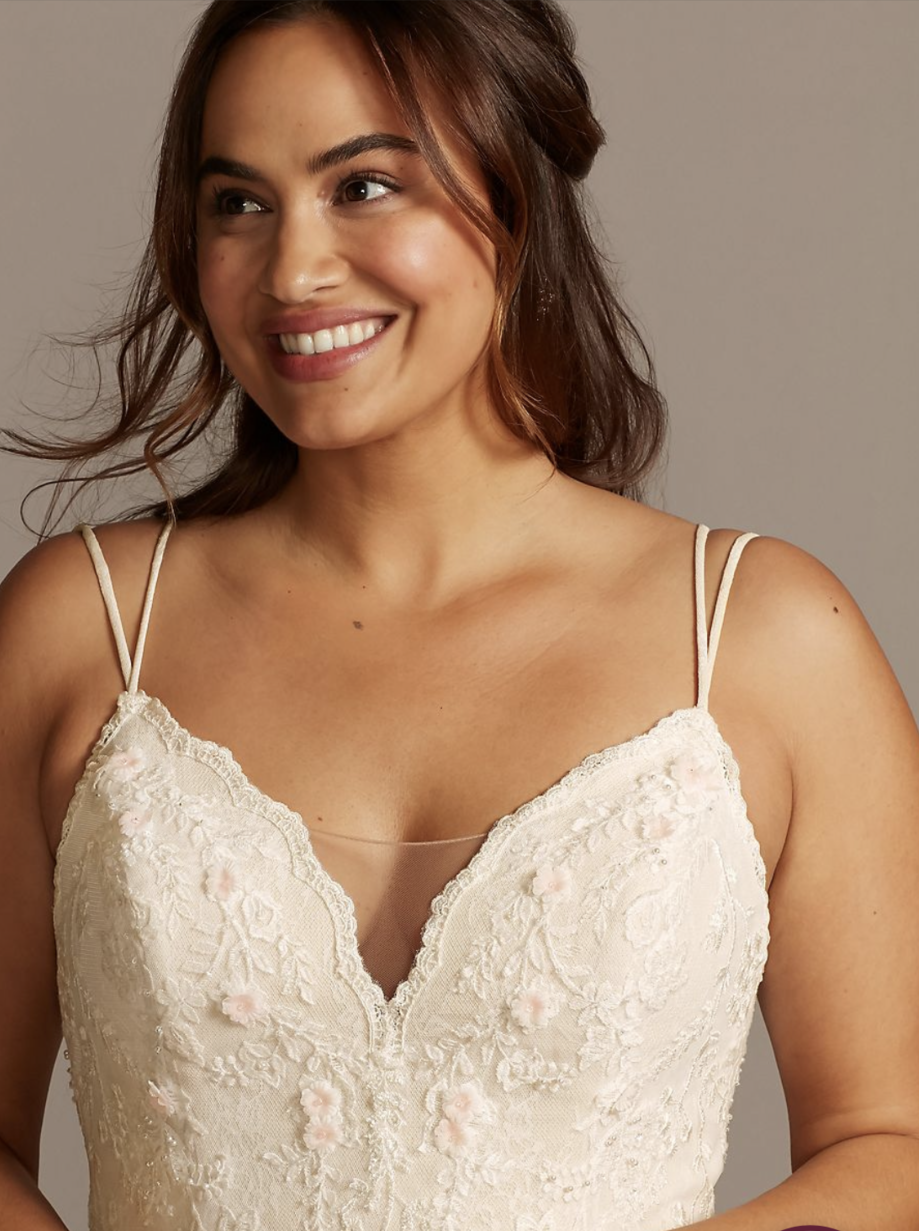 Melissa sweet plus size wedding dresses best sale