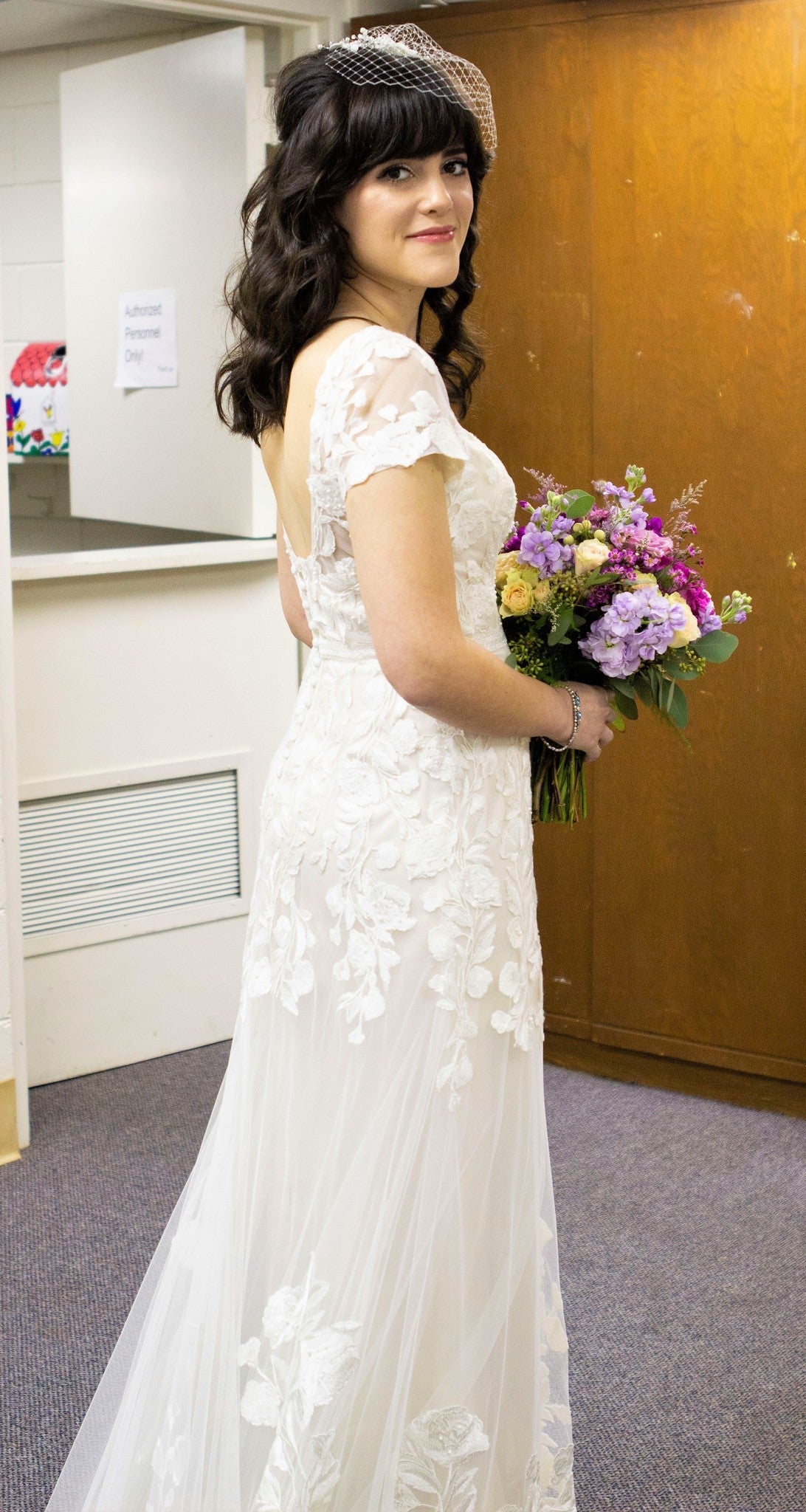 Dress Styl Melissa Sweet Cap Sleeve Lace Wedding Dress Melissa