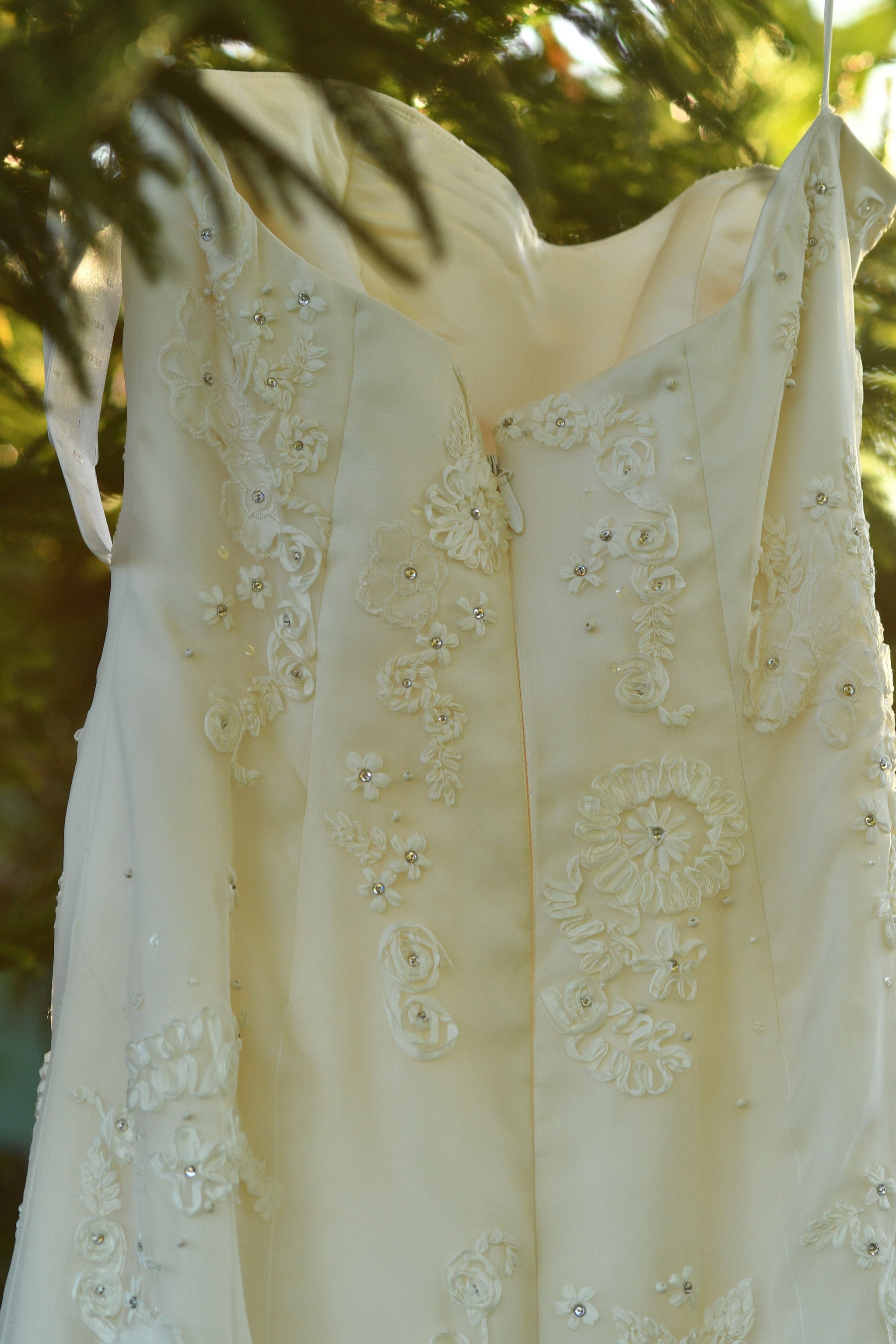 saffron and gold wedding dress Melissa Sweet Saffron – Nearly Newlywed