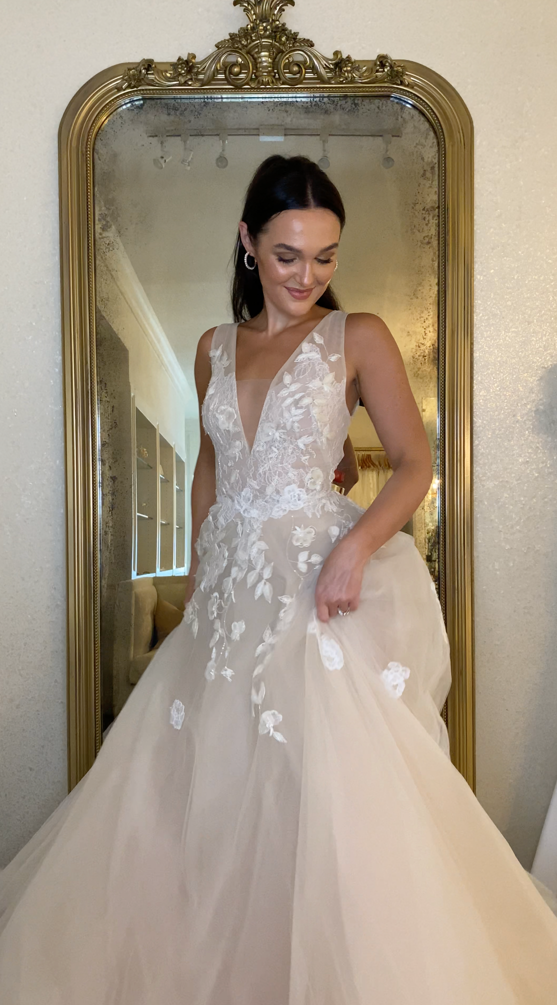 Monique Lhuillier Clementine – Nearly Newlywed