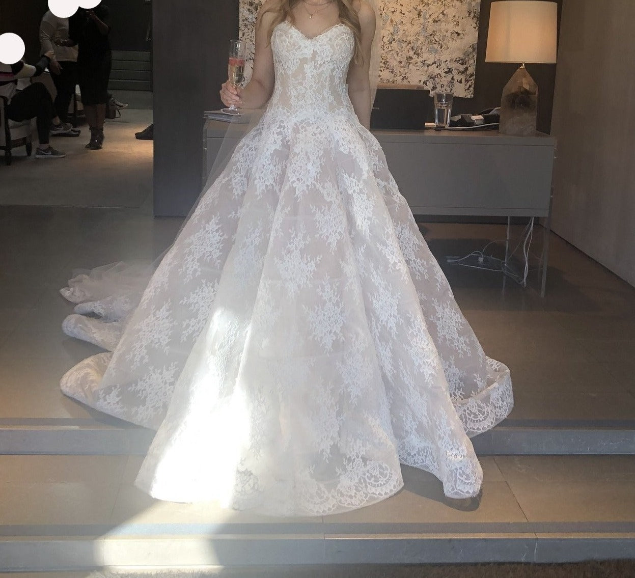 Monique Lhuillier Alexandra Nearly Newlywed