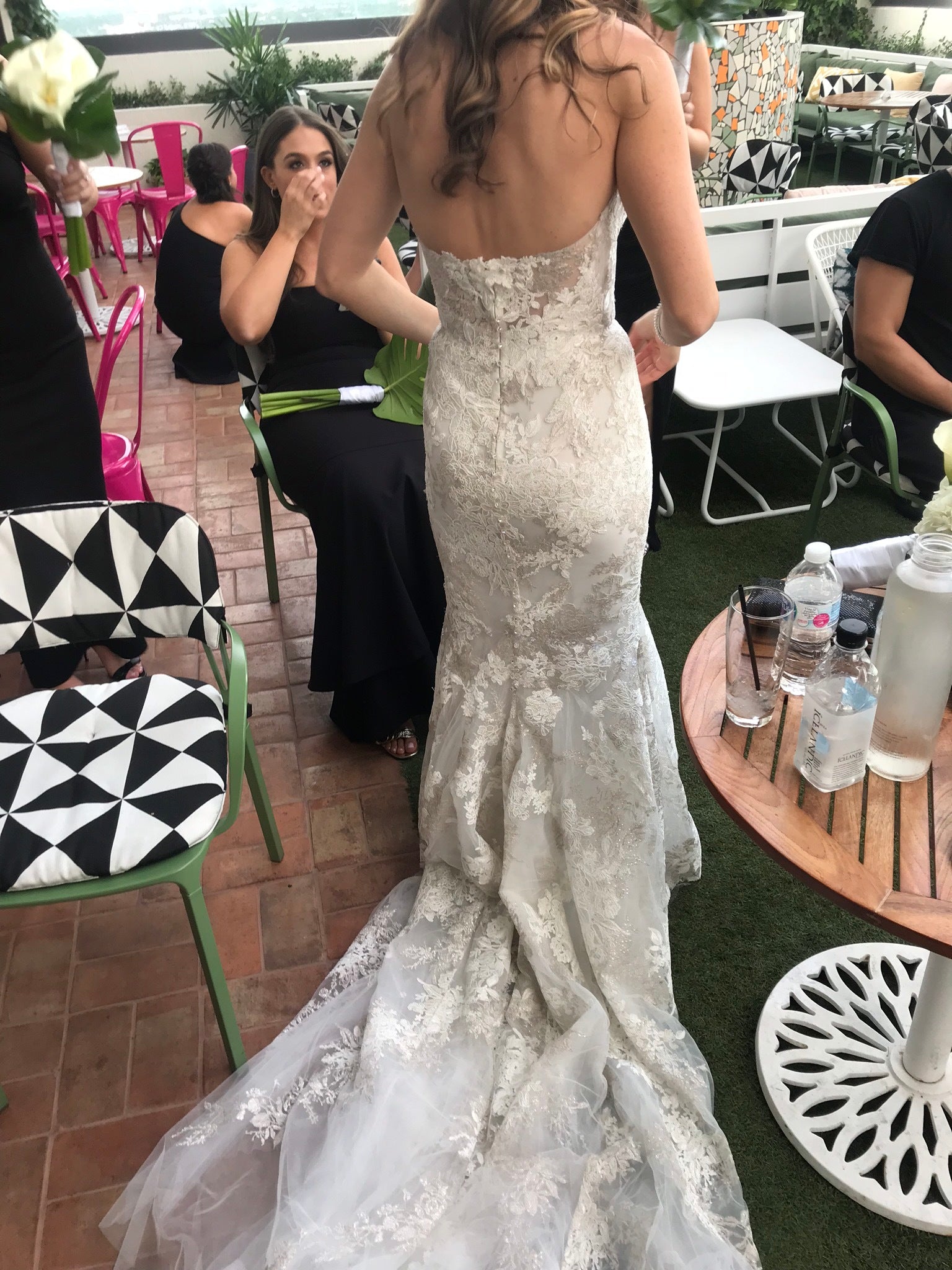 Monique Lhuillier Larissa Nearly Newlywed