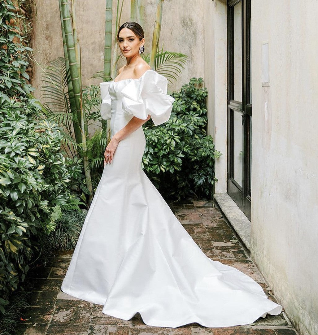monique lhuillier mermaid wedding dress Monique Lhuillier Admire – Nearly Newlywed