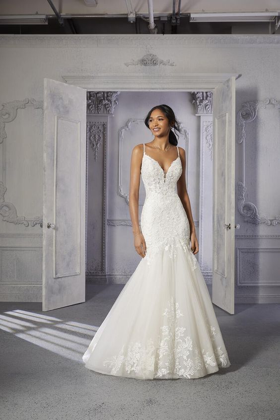 mermaid morilee wedding dresses Mori Lee Chantel 2376 – Nearly Newlywed