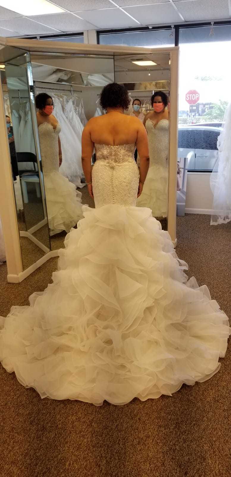 Mori Lee Leona 8282 Nearly Newlywed