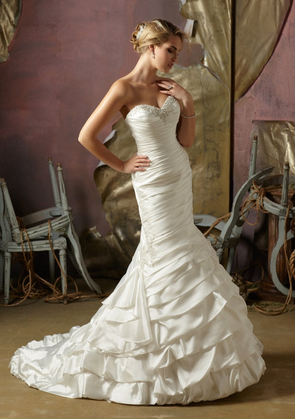 2012 mermaid wedding dresses Mori Lee 4962