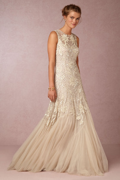 Needle & Thread Wesley Gown BHLDN Nearly Newlywed Needle & Thread Wesley Gown BHLDN Nearly Newlywed