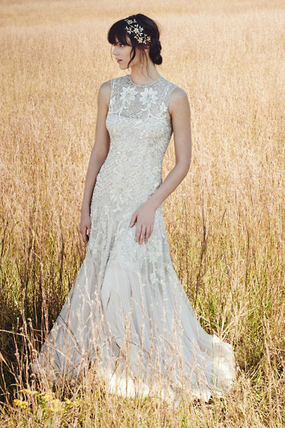 Needle & Thread Wesley Gown BHLDN – Nearly Newlywed
