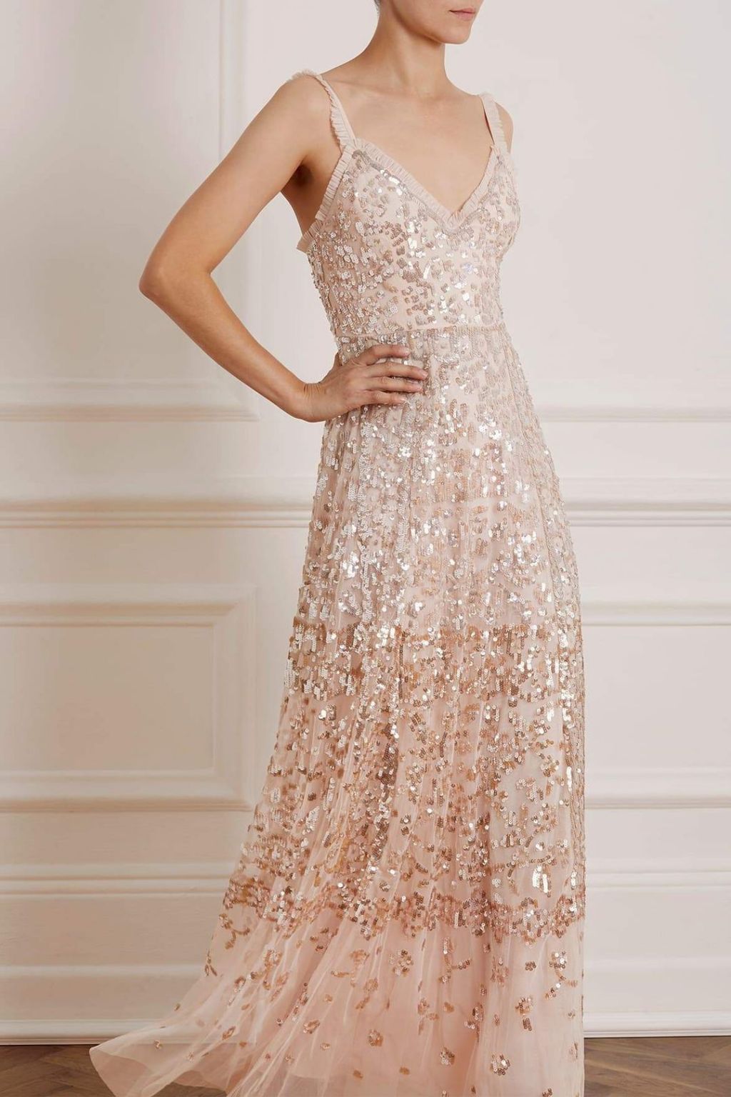 Needle \u0026 Thread Patchwork Sequin Cami – Nearly Newlywed