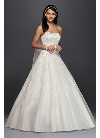 Oleg Cassini Organza Ball Gown