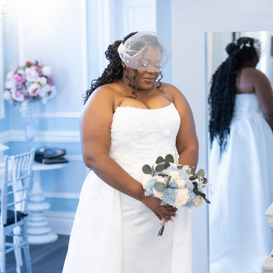 Oleg Cassini Oleg Cassini Satin Sheath Dress with Overskirt STYLE# CWG1020